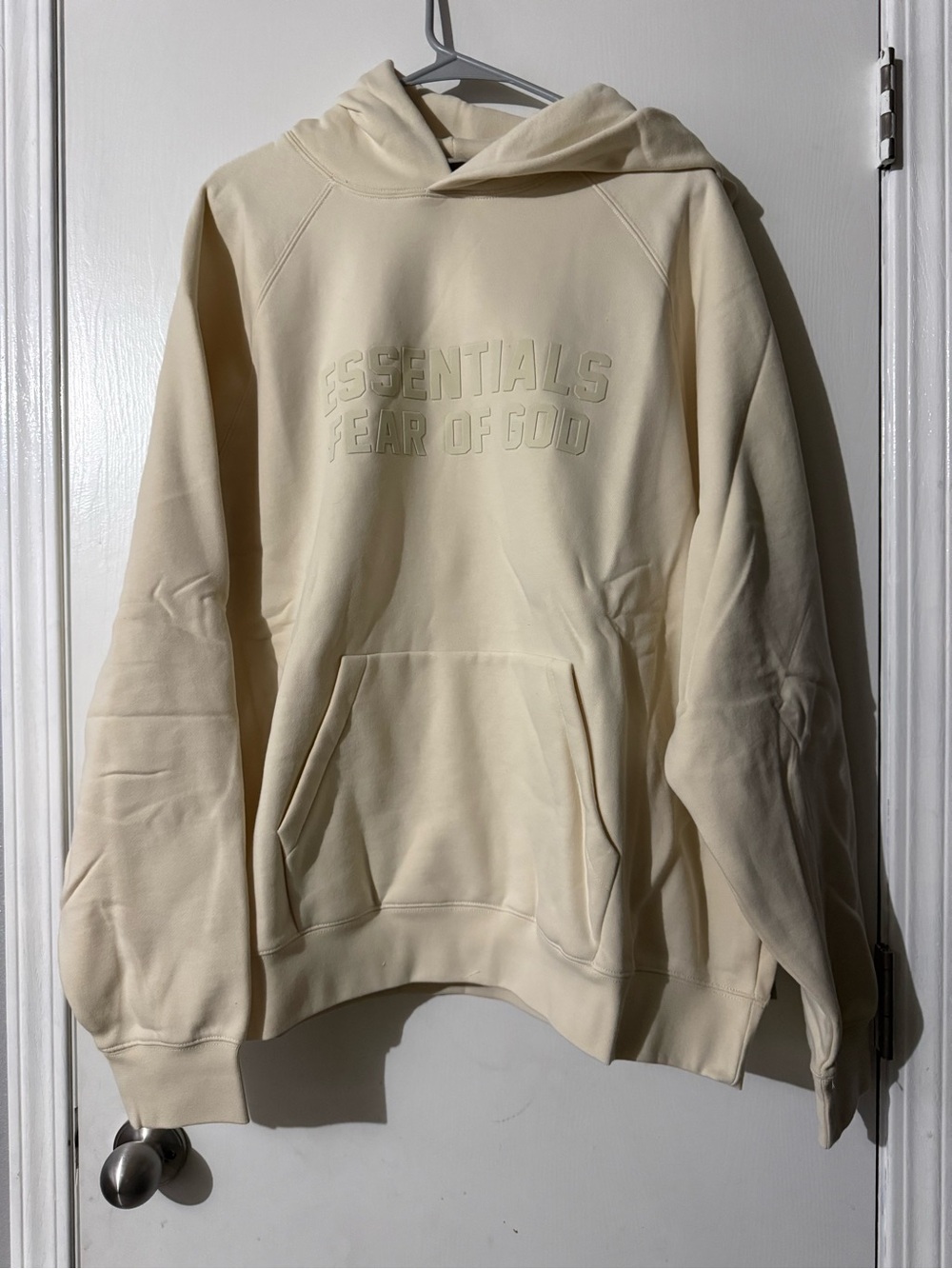 Essentials Fear of God Cream Hoodie